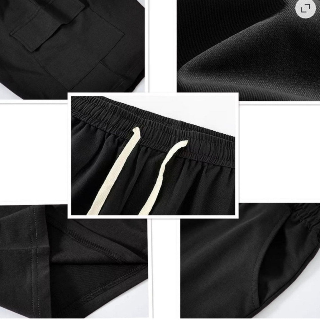 NWT ~ Set/3 Pairs of Men's Classic Fit Casual Cargo Shorts with 4 Pockets ~ MED