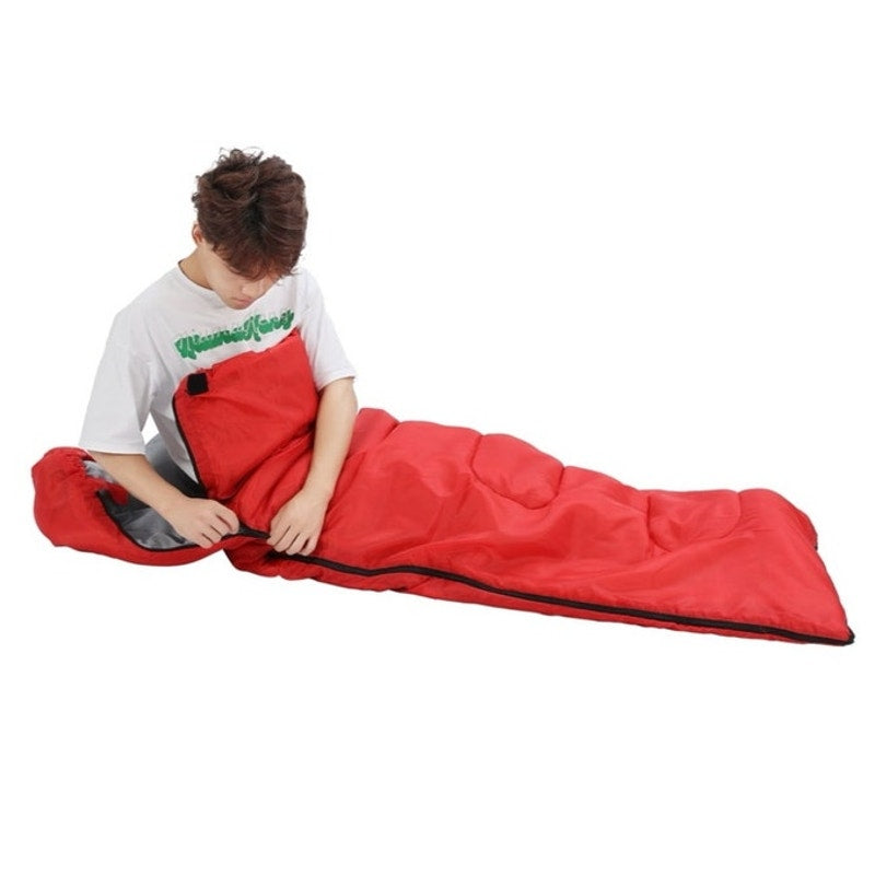 BRAND NEW ~ Red Waterproof Backpacking 2lb Sleeping Bag for Adults & Children
