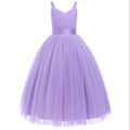NWT ~ Lavender Purple Tulle Princess Pageant Gown Flower Girl Dress ~ Girls 9 yr