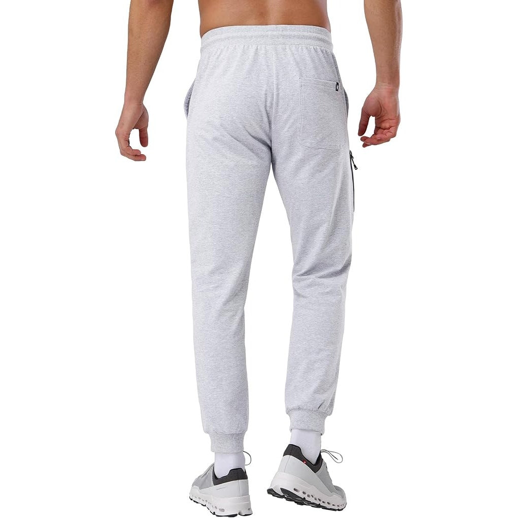 NWT ~ Men's Solid Light Gray Fleece Pants Sweatpants ~ Size MEDIUM