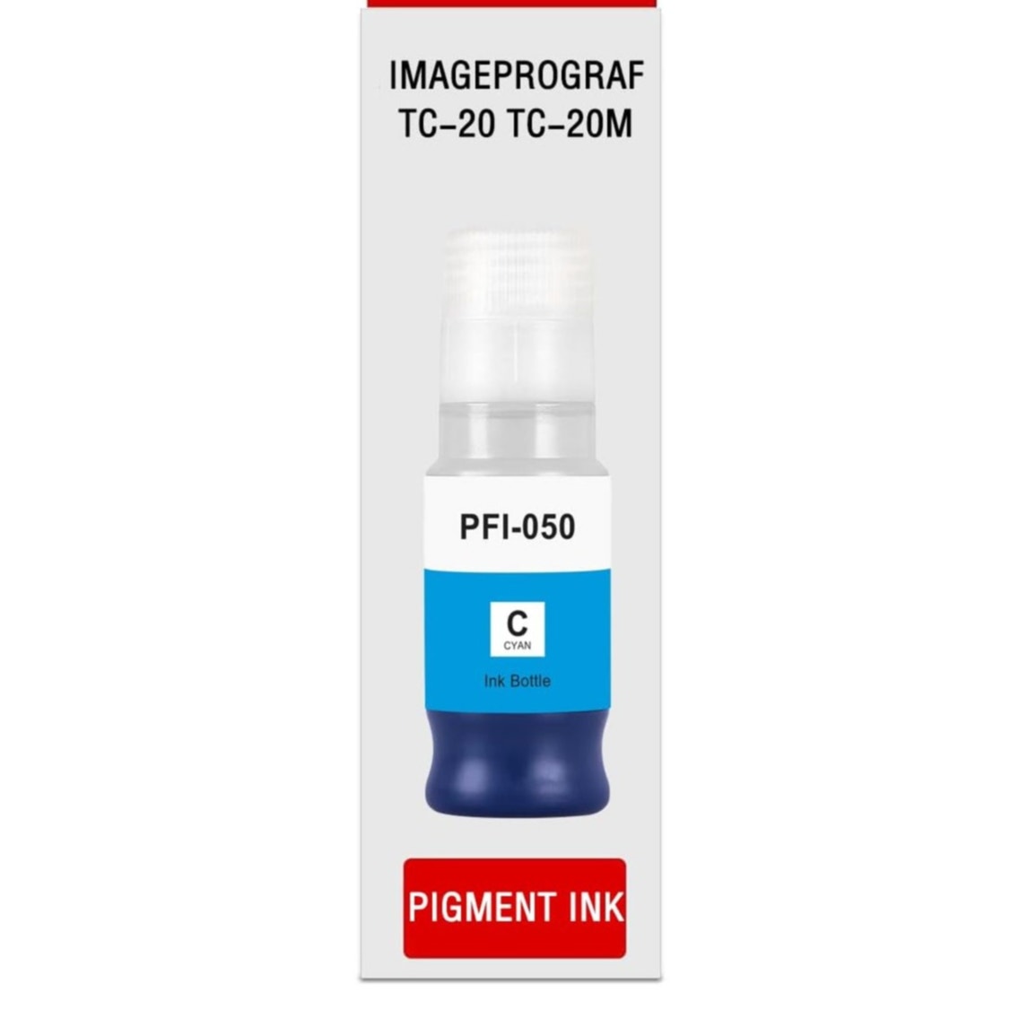 BRAND NEW ~ 6 bottles PFI050 PFI-050 Ink Cyan Ink Canon Printer Refills