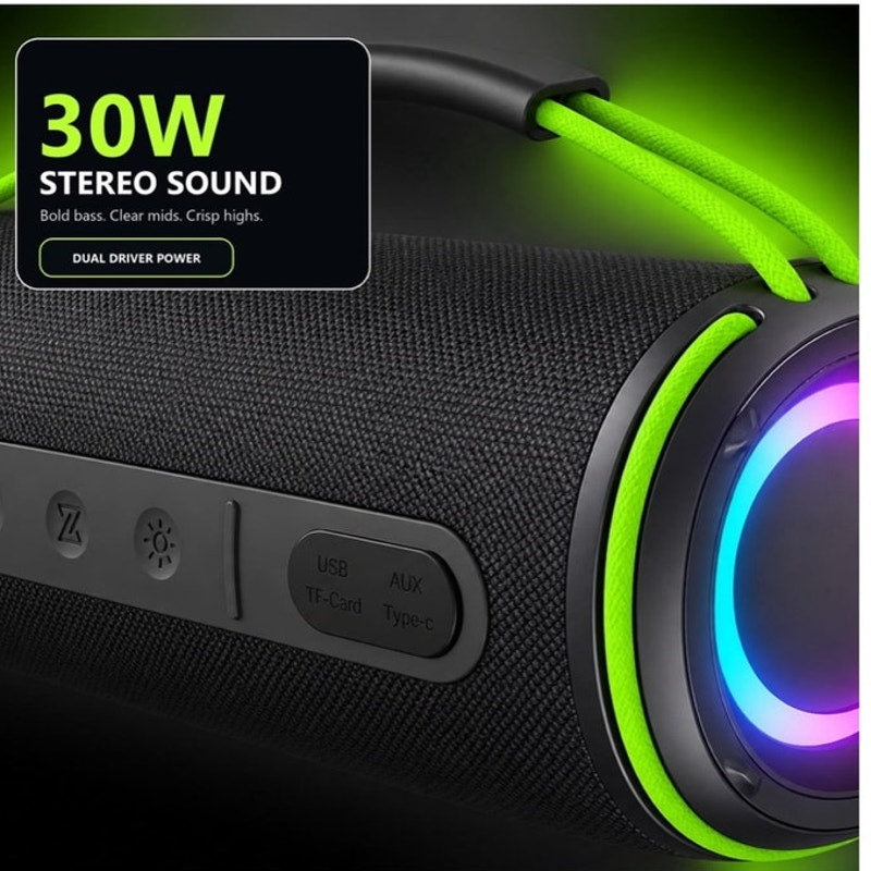BRAND NEW ~ Portable Waterproof Wireless Bluetooth 24H Playtime Outdoor Speaker