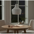NWT ~ Napa Home & Garden Terrance Modern Farmhouse White Hanging Pendant Light