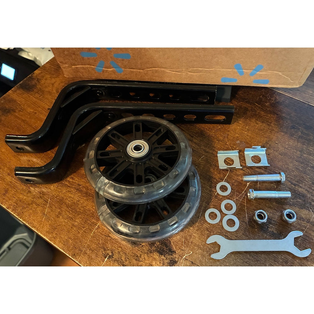 BRAND NEW ~ 1 Pair Flashing Training Wheels for 12-20" Bike ~ Bicycle Assist