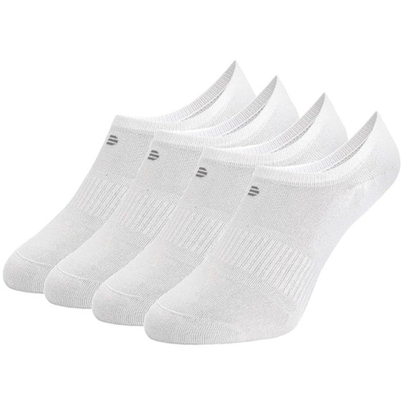 NWT ~ 4 Pairs Seamless Odor Free DuraSocks No Show Cotton Socks ~ Unisex