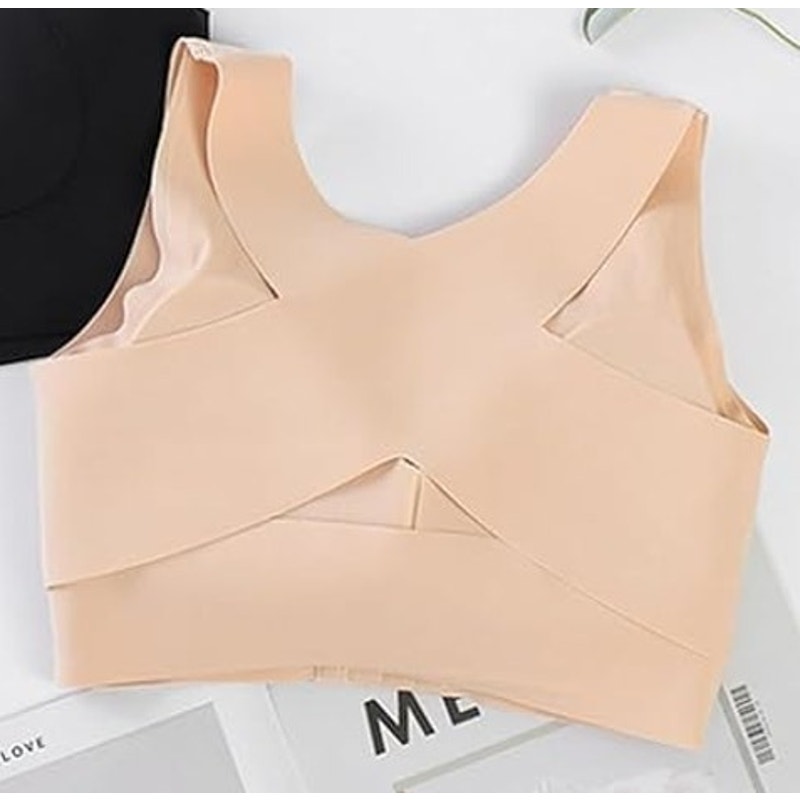 NWT ~ Seamless Front Buckle Closure Sports Yoga Activewear Bra ~ Women's LARGE