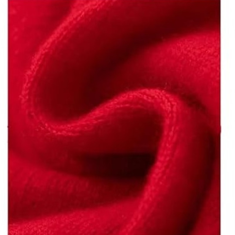NWT ~ Red & White Double Cardigan Sweater Hoodie ~ Women's Size MEDIUM