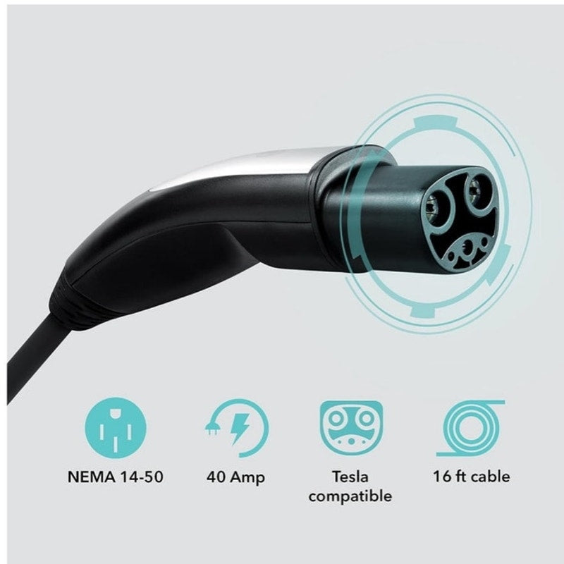 BRAND NEW ~ Level 2 Tesla Electric Vehicle Charger 240V, 40 Amp, NEMA 14-50 Plug