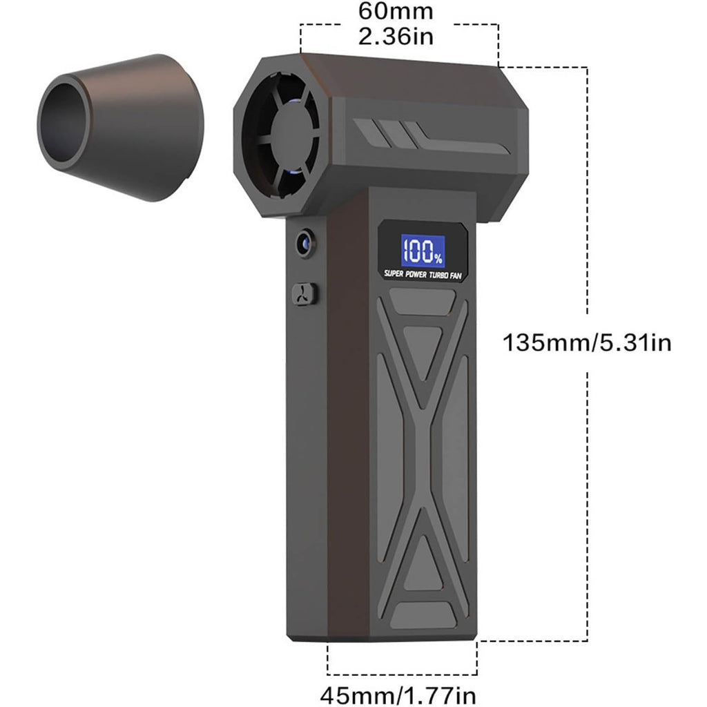 BRAND NEW ~ Multiple Purpose Rechargeable Air Polisher Tool Multi Nozzles LED