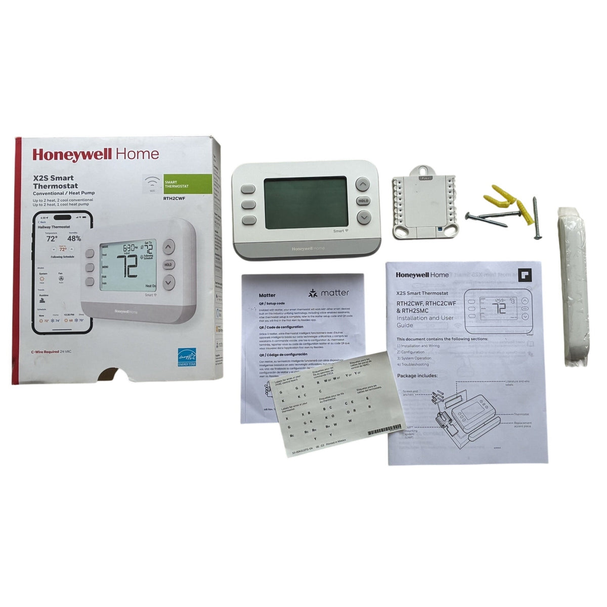 BRAND NEW ~ Honeywell Home X2S Smart Thermostat RTH2CWF