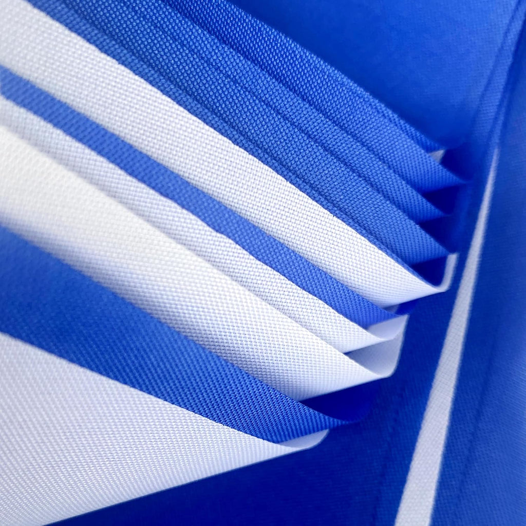 BRAND NEW ~ 200 Feet Blue & White Pennant Banner Triangle Flags Bunting