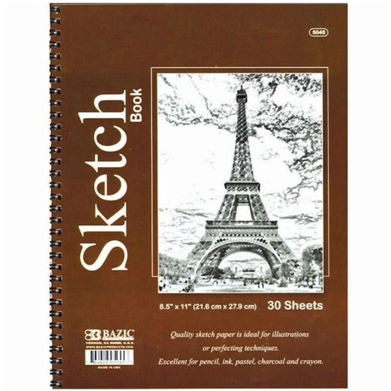 BRAND NEW ~ Set of 3 Large Spiral Bound Acid Free Sketch Books Drawing Pads