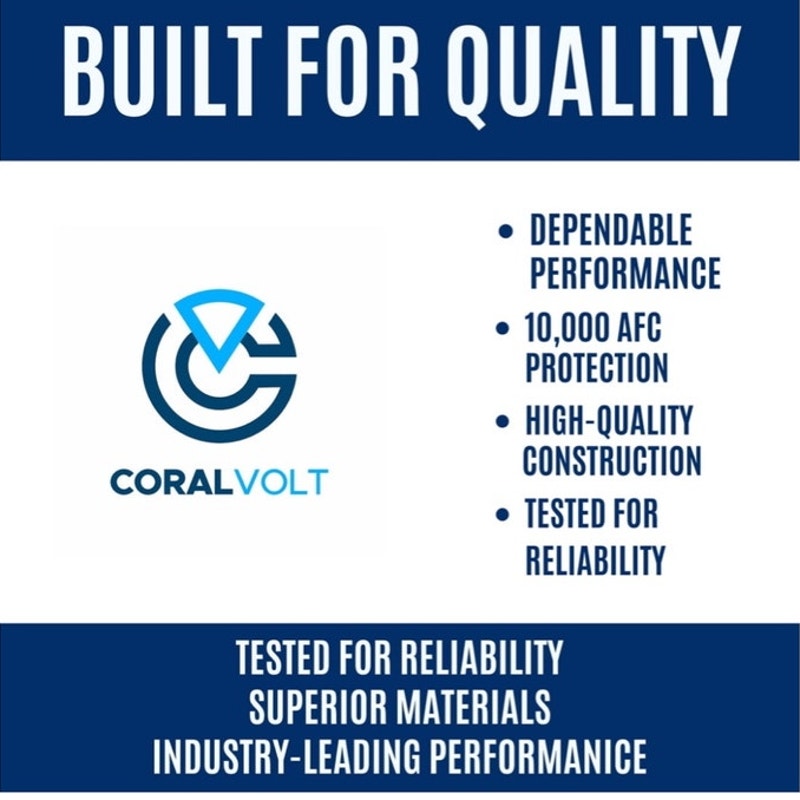 BRAND NEW ~ Coral Volt 50+5 MFD Dual Run HVAC Capacitor Replacement