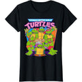 NWT ~ Nickelodeon Teenage Mutant Ninja Turtles Pizza & Smiles T-Shirt ~Women's M
