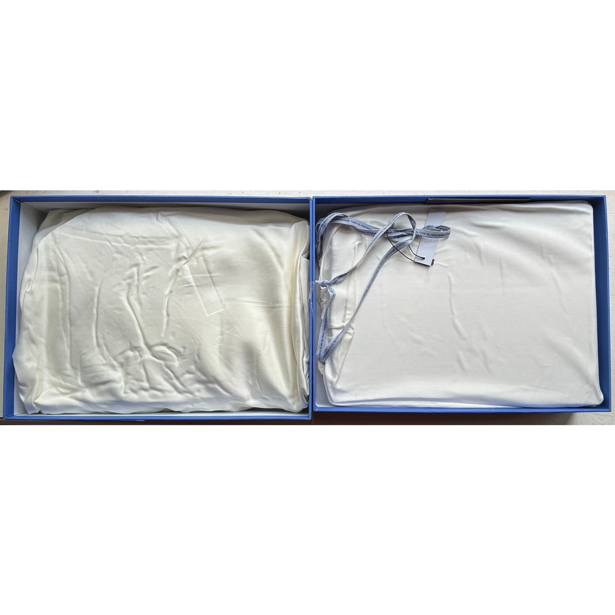 BRAND NEW ~ Buttercream QUEEN 4pc Organic Bamboo Viscose Cooling Bed Sheets Set