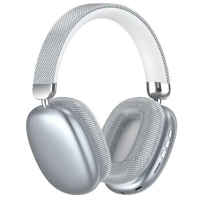 BRAND NEW ~ Silver Wireless Gaming Soundproof Adjustable Video Game Headset