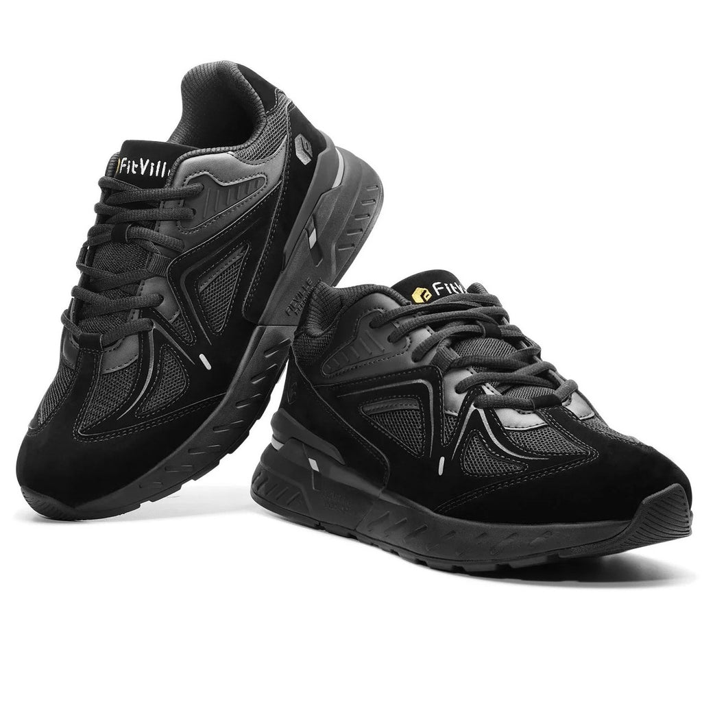 NWT ~ FitVille Extra Wide Men's Walking Shoes Arch Support Comfort Sneakers 9.5