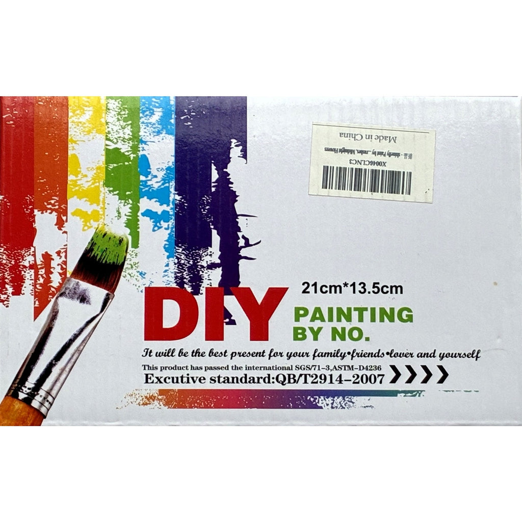 BRAND NEW ~ Set/2 Canvas DIY Paint By Numbers Kits ~ Beach & Night Moon 18"x22"