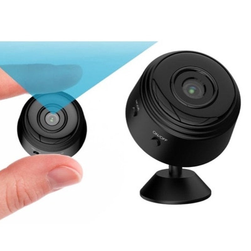 BRAND NEW ~ Small Black Indoor Home Security WiFi Wireless Surveillance Camera