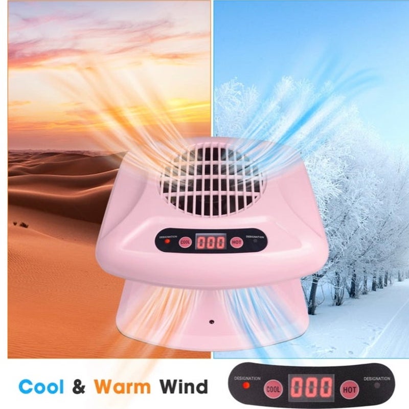 BRAND NEW ~ Pink 300W Timing Air Nail Dryer Blow Dryer & Automatic Sensor