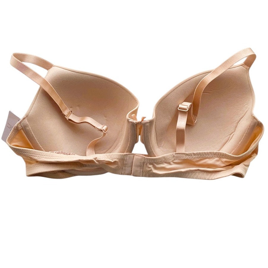 NWT ~ Auden Beige Nude Underwire "The Everyday" Bra ~ Women's Size 38C