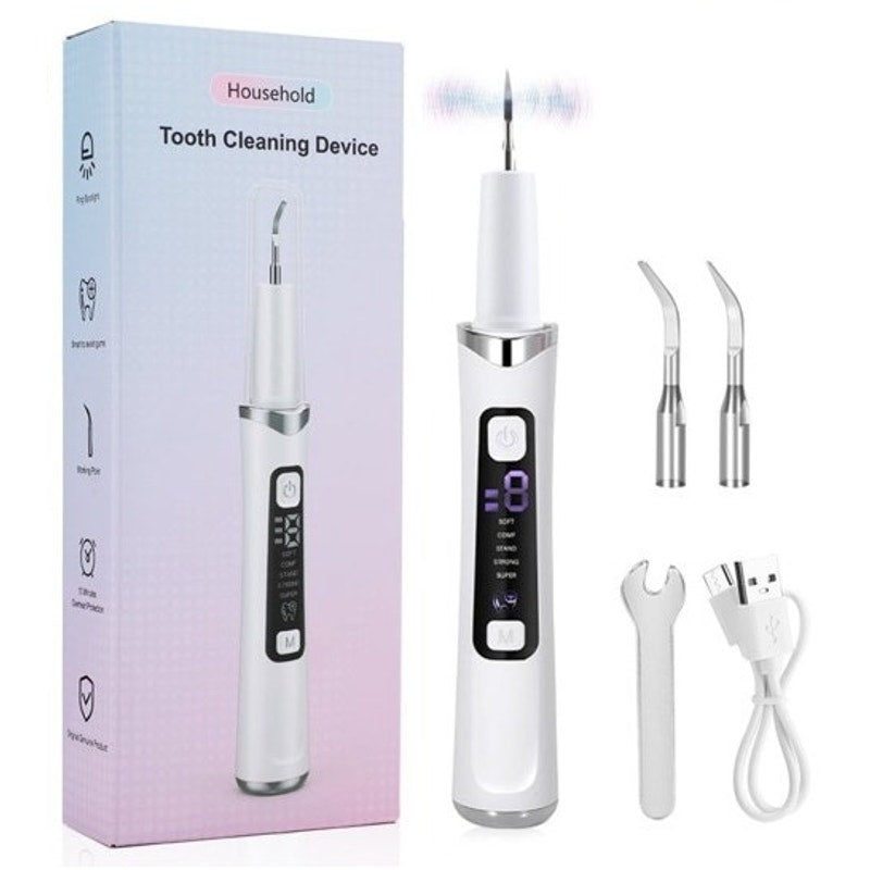 BRAND NEW ~ 5 Mode Plaque Remover for Teeth Tooth Brushing Kit Dental Tools