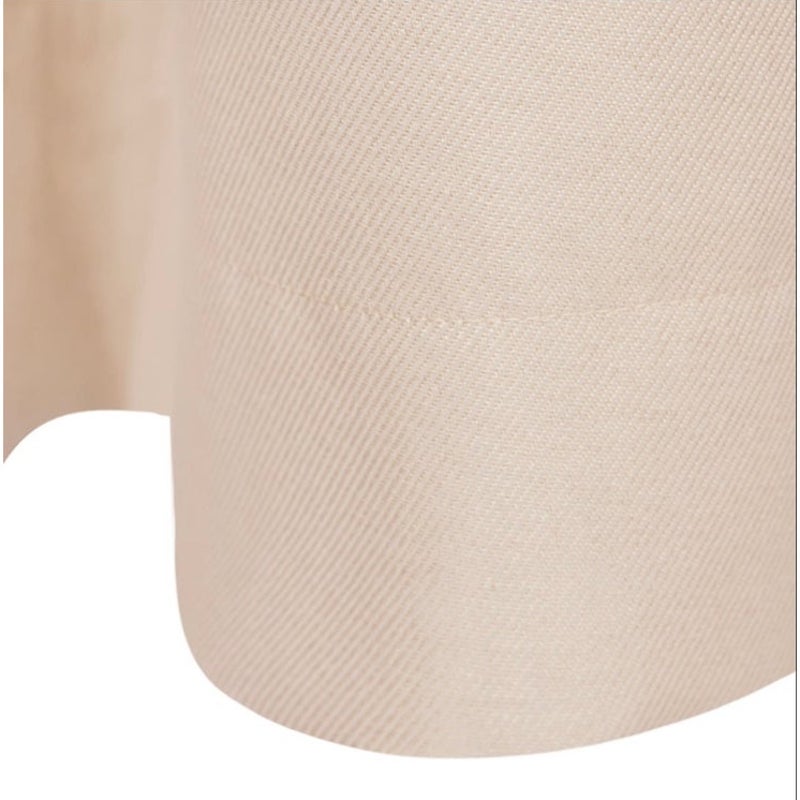 BRAND NEW ~ Beige Solid Blackout Grommet Single Curtain Panel ~ 30" x 84"