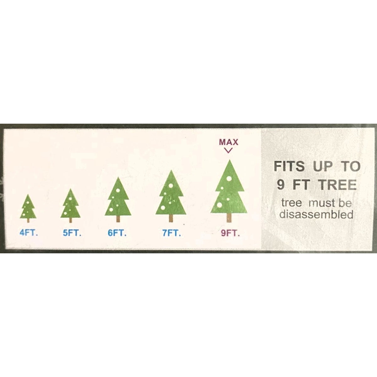 NWT ~ Tuscana Home Extra Large Heavy Duty Christmas Tree Storage Bag