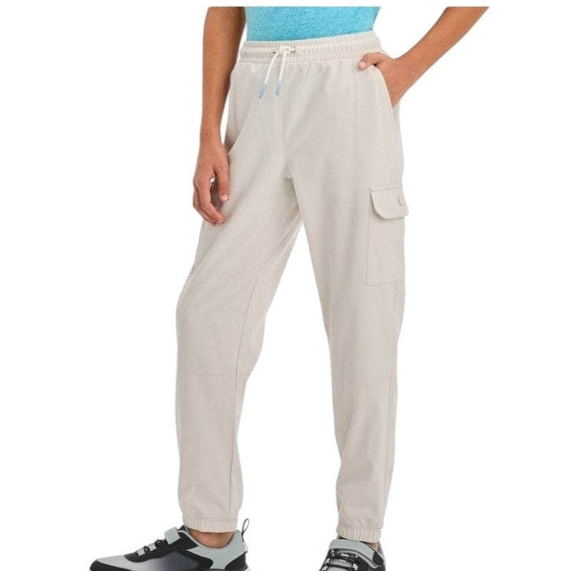 NWT ~ ALL IN MOTION Cream Adventure Water Repellent UPF 50+ Pants ~ Boys MEDIUM