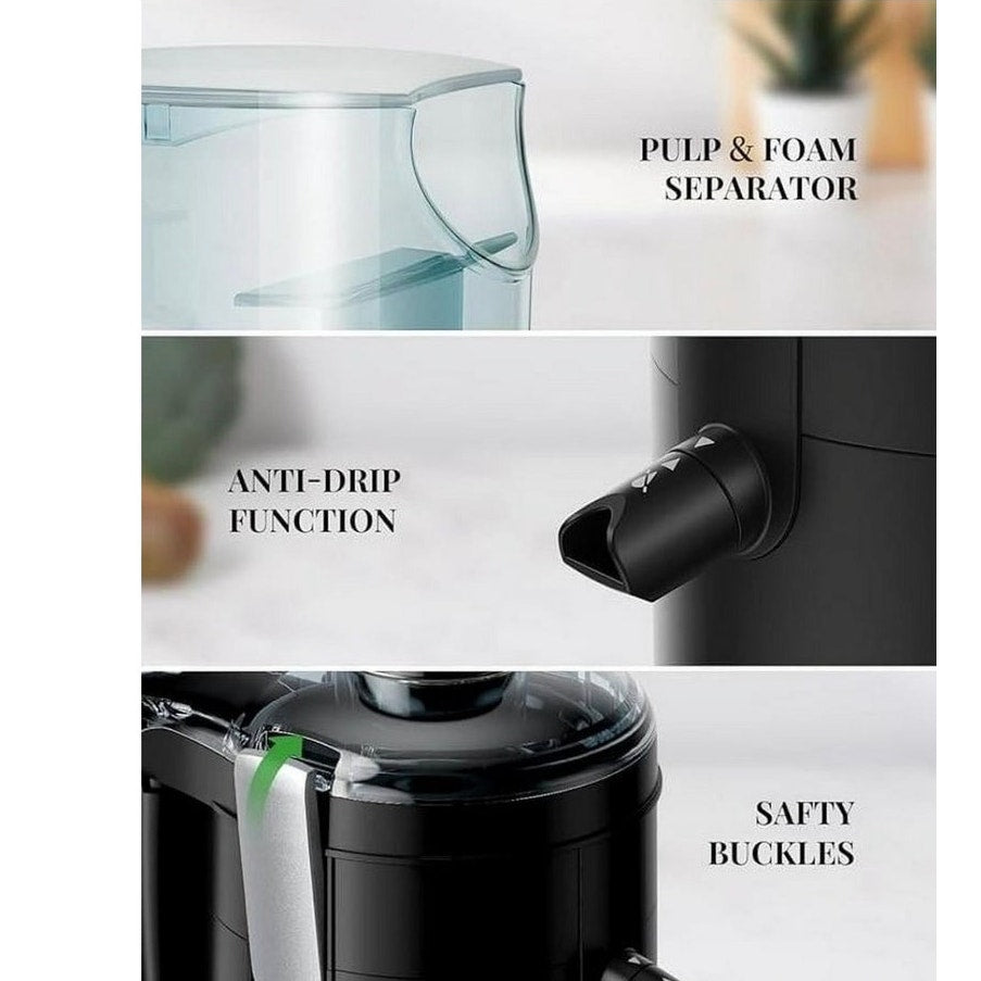 BRAND NEW ~ Kitchen Juicer Dual Speeds Anti-Drip Centrifugal Extractor Machine