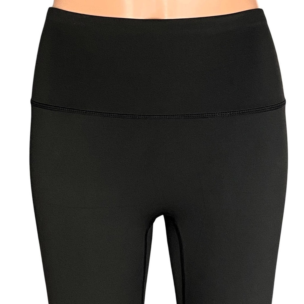 NWT ~ Black Activewear Workout Yoga Exercise Leggings ~ Women's Size LARGE