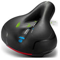 BRAND NEW Black Bicycle Memory Foam Cushion Shock Absorbing Waterproof Bike Seat