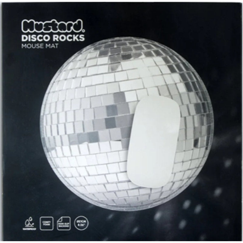 BRAND NEW ~ Disco Ball Computer Laptop Mouse Pad ~ 8.26"