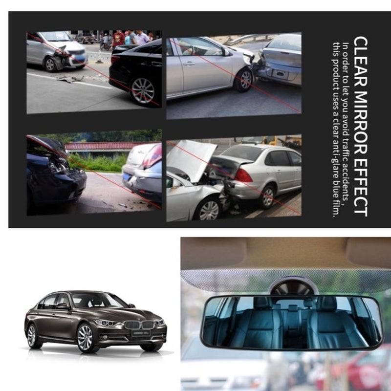 BRAND NEW ~ Universal Interior Anti-Glare Rear View Mirror with Suction Cars etc