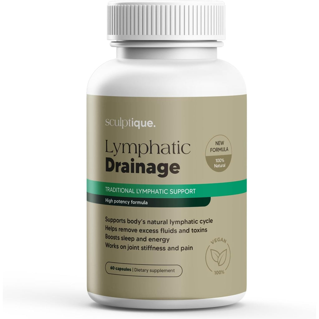 BRAND NEW ~ NWT ~ Lymphatic Drainage Supplement Reduces Bloating ~ 60 Capsules