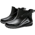 BRAND NEW ~ Women's Black & Gray Outdoor Waterproof Non Slip Rain Boots ~ 11