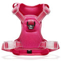BRAND NEW ~ Pink No Pull Reflective Adjustable Dog Harness Vest & Handle MEDIUM