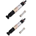 NWT ~ Set/ 2 ~ Fuse & 30A Solar Fuse Holder IP67 Waterproof Black
