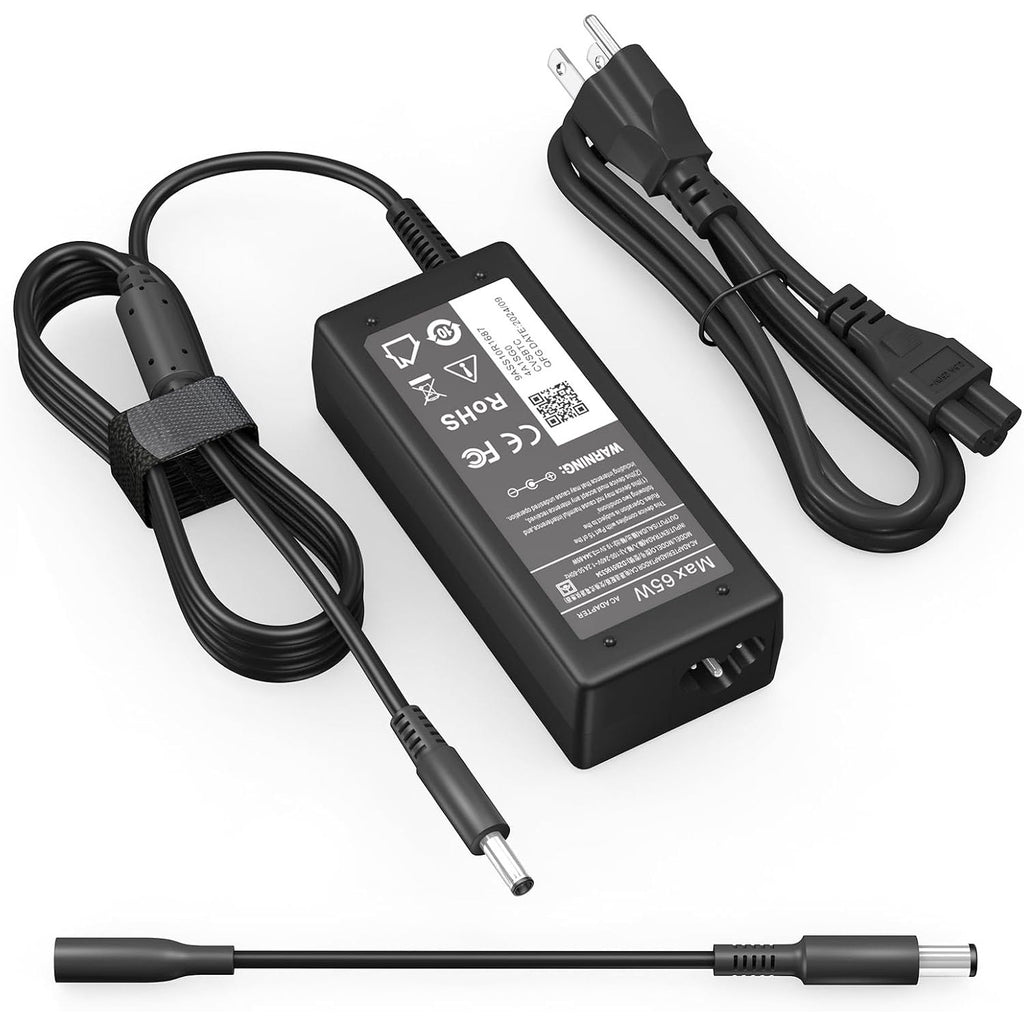 BRAND NEW ~ 65W Dell Laptop Charger AC Adapter for Inspiron & Vastro Series