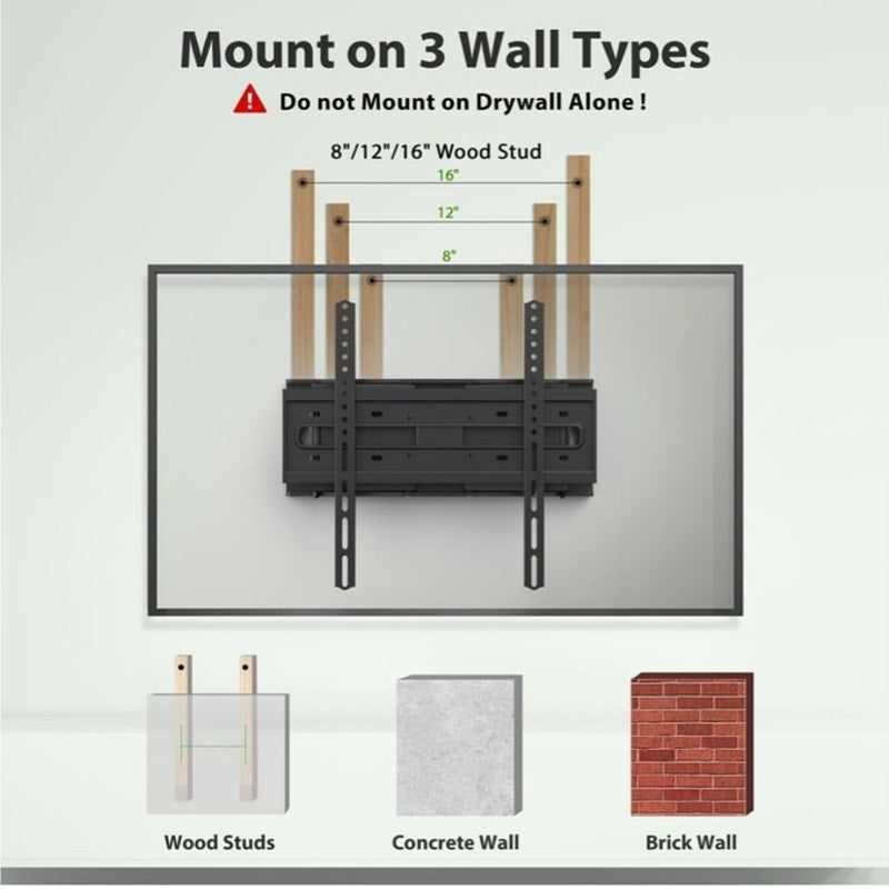 BRAND NEW ~ Full Motion Swivel TV Wall Mount for 26"-65" TV's & Up to 110lbs
