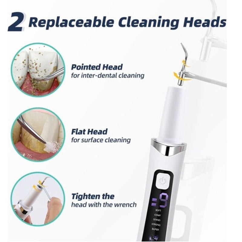 BRAND NEW ~ 5 Mode Plaque Remover for Teeth Tooth Brushing Kit Dental Tools