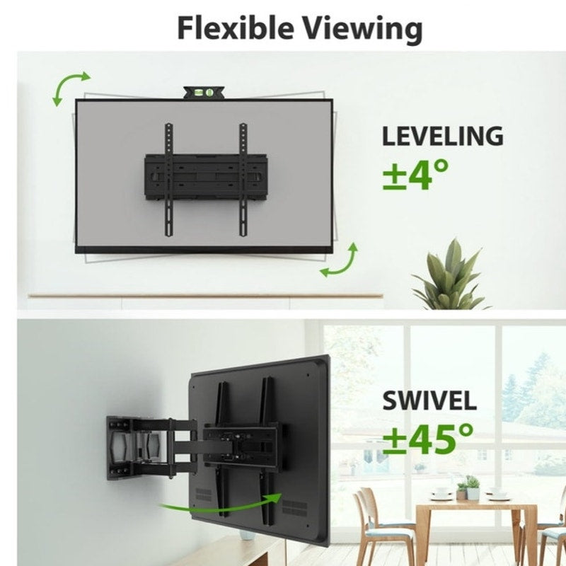 BRAND NEW ~ Full Motion Swivel TV Wall Mount for 26"-65" TV's & Up to 110lbs