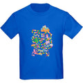 NWT ~ CafePress Candy Land Game Board T Shirt Top ~ Women's Size LARGE