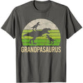 NWT ~ Gray GRANDPASAURUS Dinosaur T-Shirt Top ~ Men's Size 2X (XXL)