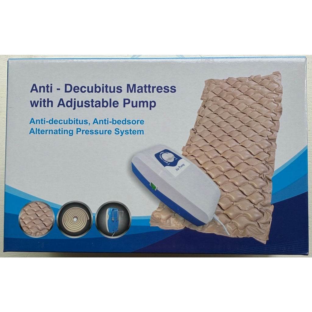 BRAND NEW ~ Beige Medical Alternating Pressure Bed Pad & Electric Pump System