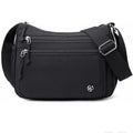 NWT ~ Black Casual Crossbody Bag with Anti-Theft Pocket Water-Resistant Purse