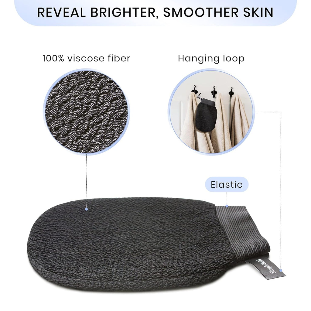 BRAND NEW ~ Set/4 Korean Deep Exfoliating Mitt Gloves ~ Remove Dead Skin