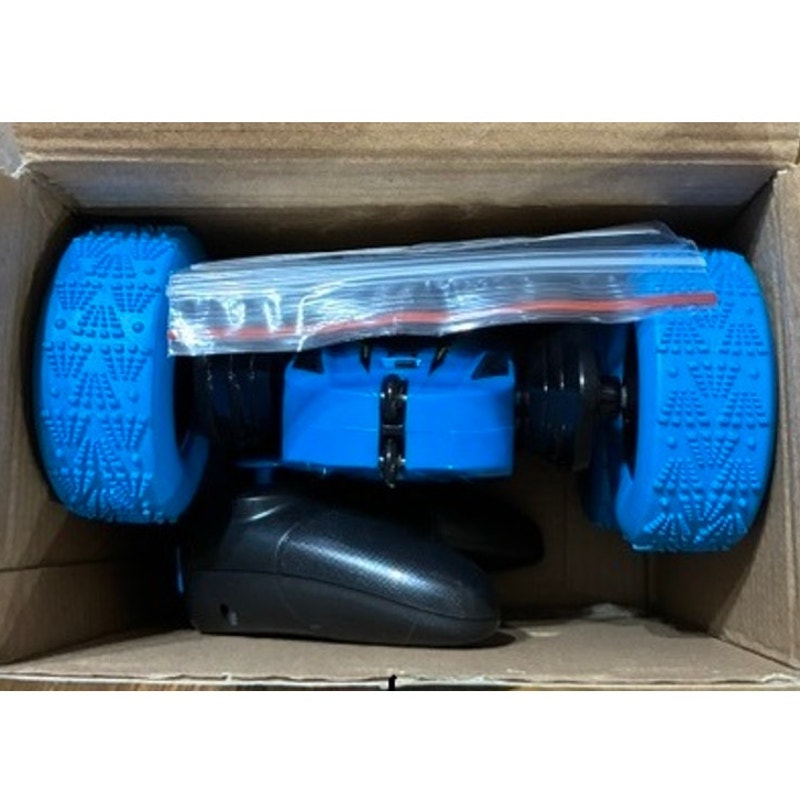 BRAND NEW ~ Blue Rechargeable Remote Control Double Sided 4WD RC Car Headlights