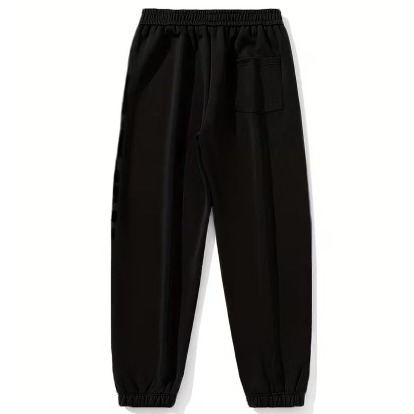 NWT ~ Black Activewear Joggers Sweatpants Drawstring & Pockets ~ Women's LARGE