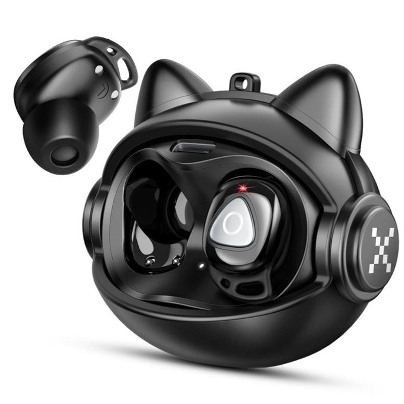 BRAND NEW ~ Black Wireless Earbuds Bluetooth 5.4 In-Ear Waterproof Earphones